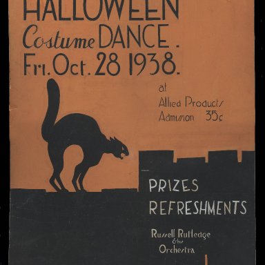 halloween costume dance 1938