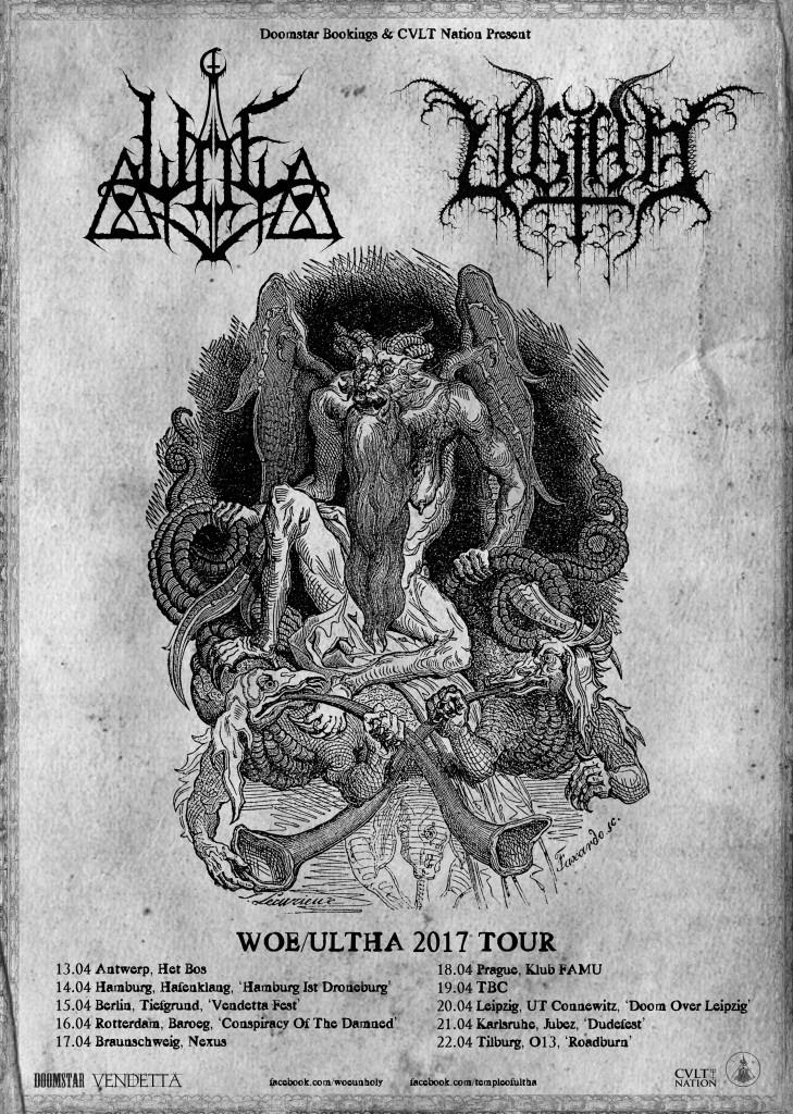 Woe Us Black Metal Unit Kicks Off European Tour With Ultha This