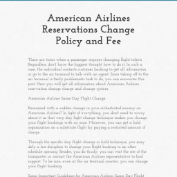 american-airlines-reservations-change-policy-and-fee