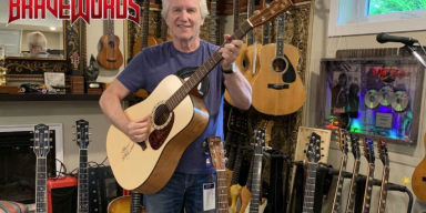 BraveWords has teamed up with former Triumph singer/guitarist Rik Emmett to giveaway a signed Simon & Patrick acoustic guitar!