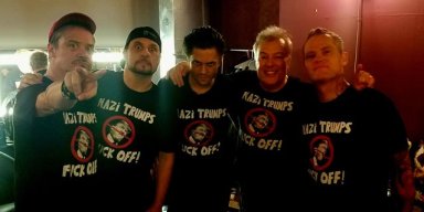 JELLO BIAFRA Performs TRUMP Version Of 'Nazi Punks F**k Off' With DEAD CROSS (Video)