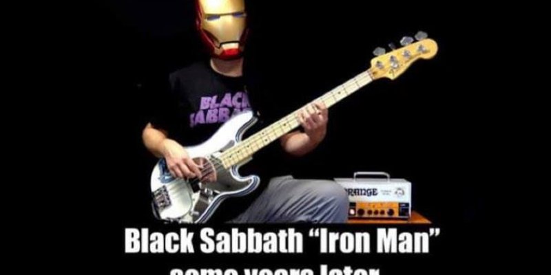 ALBERTO RIGONI Releases Bass Playthrough For BLACK SABBATH's "Iron Man"!