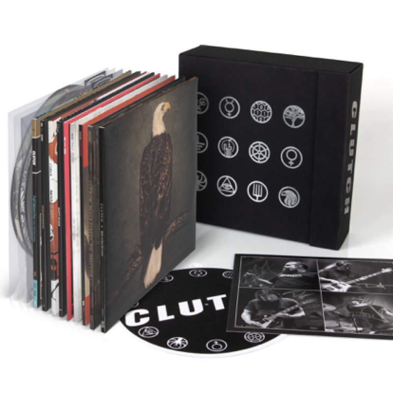 CLUTCH'S LP BOX SET "THE OBELISK" IS FINALLY HERE