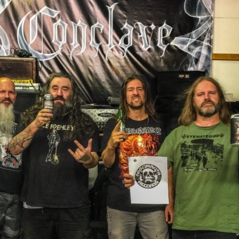 Heavy Doom Collective CONCLAVE Signs With Argonauta Records! New Album Coming In Spring 2021!