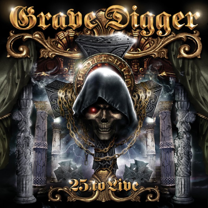 GRAVE DIGGER to reissue "25 to Live" via METALVILLE