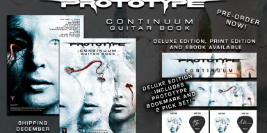  PROTOTYPE to release "Continuum" guitar book via Sublevel Records! 