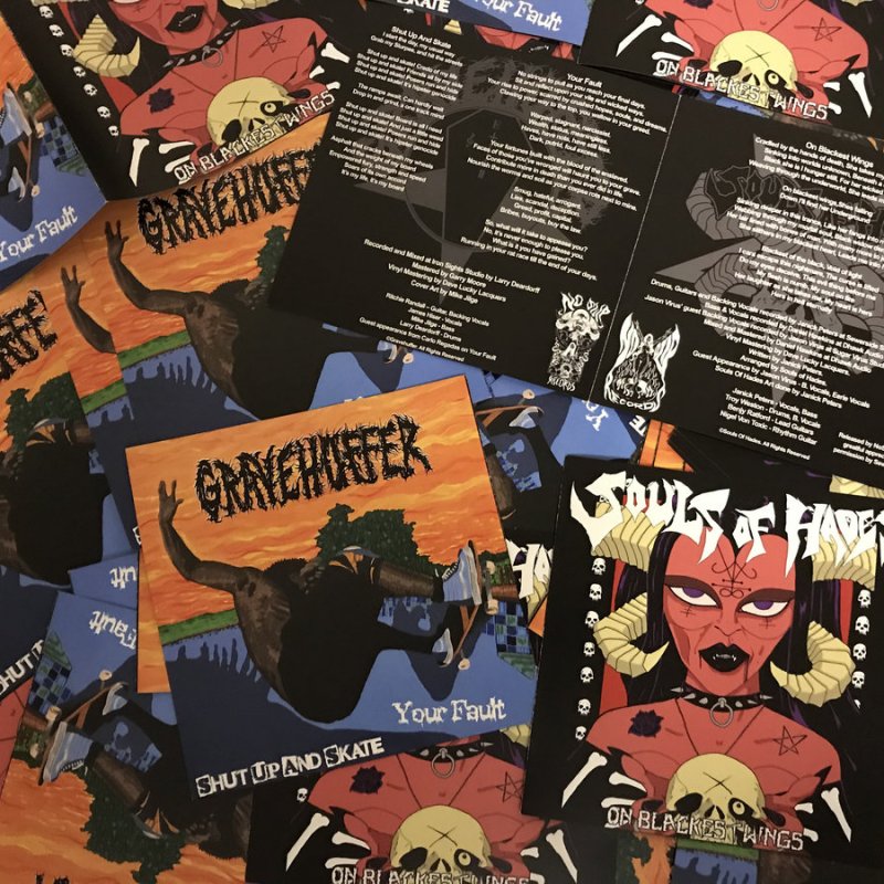 New Promo: Souls Of Hades - Limited 7" Split With Gravehuffer - (Gothic Doom)