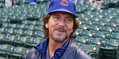 Eddie Vedder Busks Outside Wrigley Field After Cubs Game