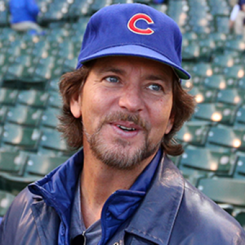 Eddie Vedder Busks Outside Wrigley Field After Cubs Game