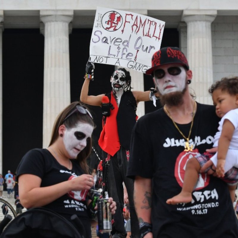 Juggalos Far Outnumber Trump Supporters in Washington D.C. March