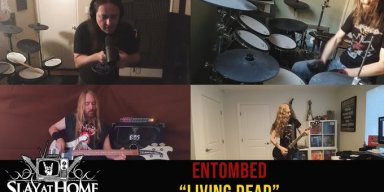MEGADETH + CARCASS + TESTAMENT + ABYSMAL DAWN Members Cover ENTOMBED A.D.'s “Living Dead”!