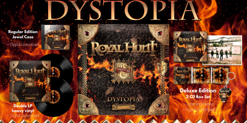 New Promo: ROYAL HUNT - "The Art Of Dying" (Dystopia, 2020) 