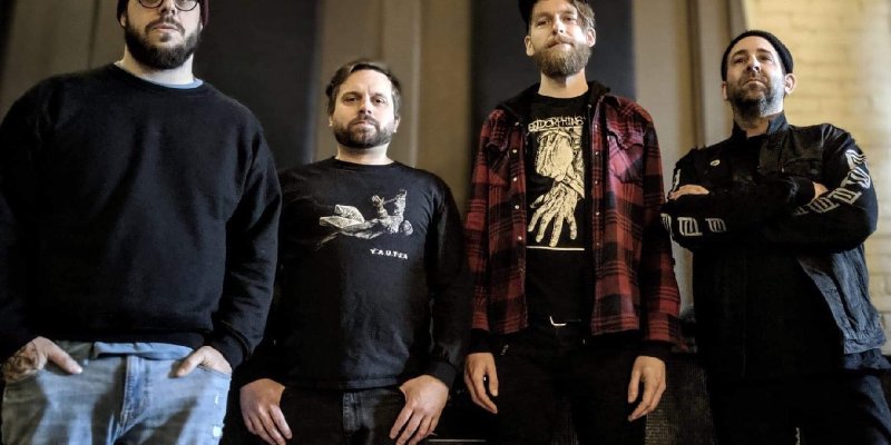 Cell Press Drummer Posts Playthrough "Piss Police" From Their Noisy, Sludgy Debut Self-Titled EP