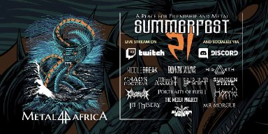 The Medea Project join the line-up for metal4africa SummerFest '21