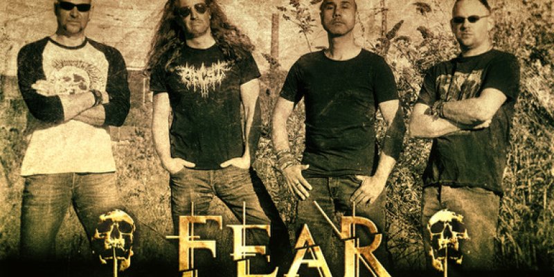 FEAR CONNECTION sign with Black Sunset