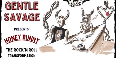GENTLE SAVAGE: Band Members & Cartonist React On New ’Honey Bunny -the Rock’n Roll Transformation’ Analog Animation Music Video!