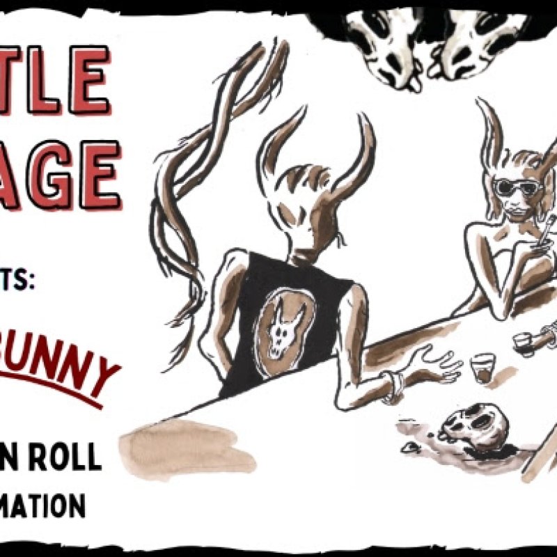 GENTLE SAVAGE: Band Members & Cartonist React On New ’Honey Bunny -the Rock’n Roll Transformation’ Analog Animation Music Video!