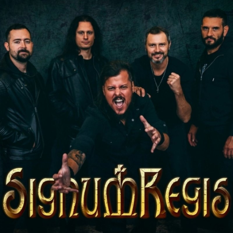 SIGNUM REGIS are releasing a new EP called "Flag Of Hope", together with a video for the title song