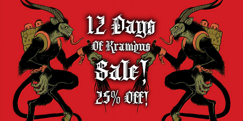 12 Day Krampus Sale - 25% Off All Promo Packs!