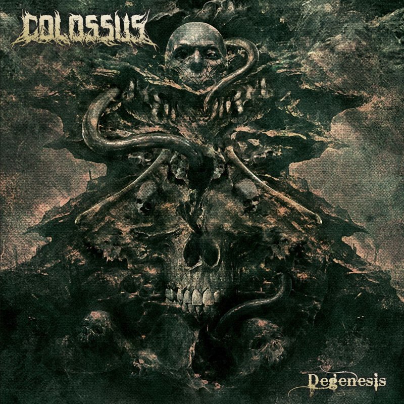 Colossus to release their devastating debut of brutal technical death metal, Degenesis, through Comatose Music on Feb 5th