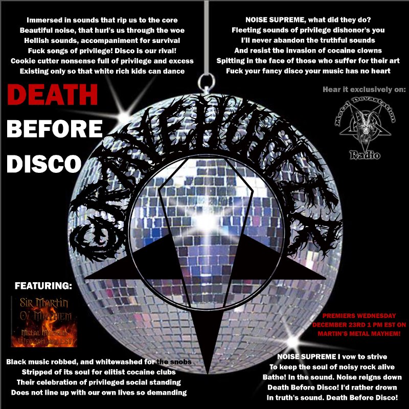 Gravehuffer 'Death Before Disco' MDR Exclusive Single Premiere!