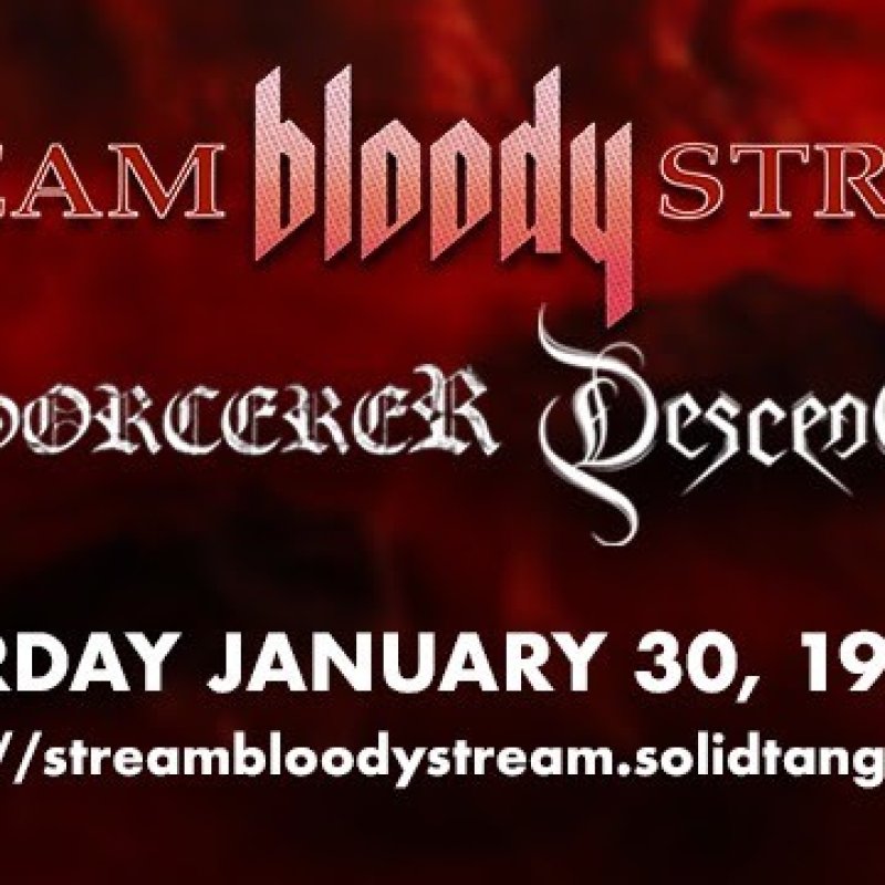 Wolf, Sorcerer, Descend and Lugnet streams concert in January