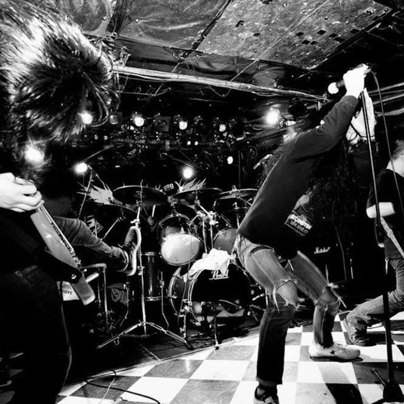 Japan's COFFINS and Germany's DEPRESSION stream HELLS HEADBANGERS split album at Death Metal Promotion