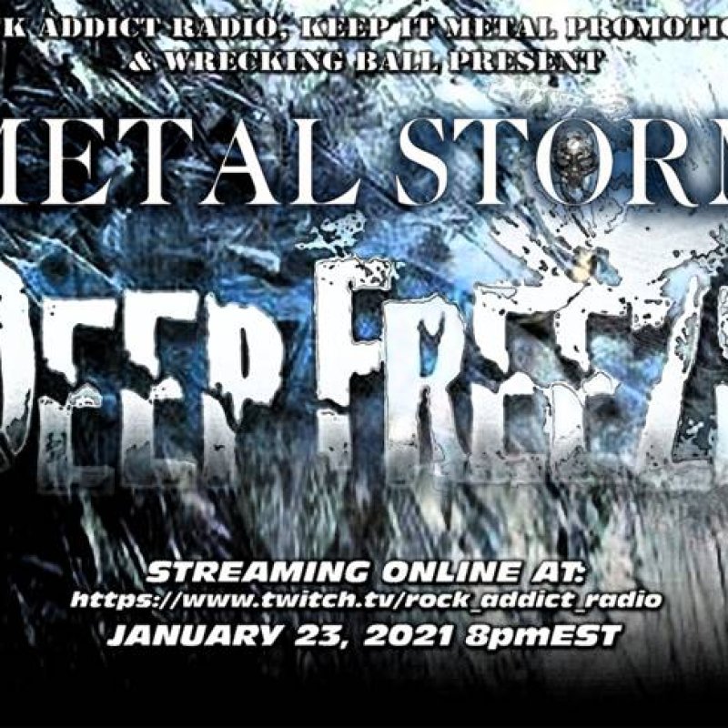 Metal Storm: The Deep Freeze Fest: Online Streaming Event - January 23rd