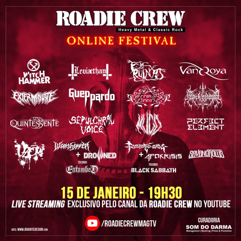 SEPULCHRAL VOICE AND APOKRISIS CONFIRMED AT THE ROADIE CREW ONLINE FESTIVAL!