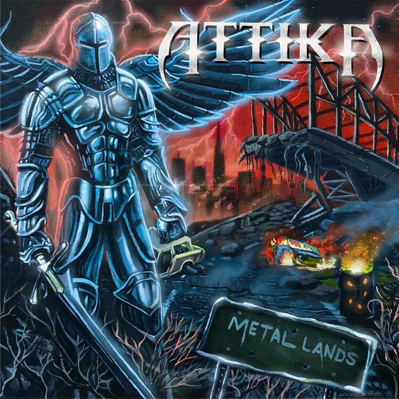 ATTIKA - Metal Lands - Release date: Friday, February 26th 2021