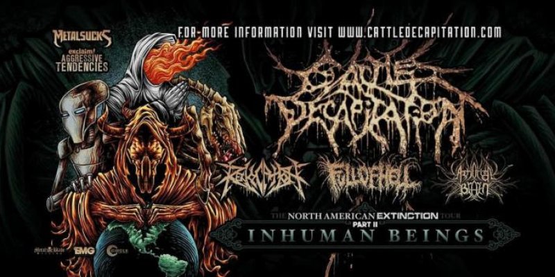 CATTLE DECAPITATION To Kick Off Headlining Tour With Revocation, Full Of Hell, And Artificial Brain Next Week!