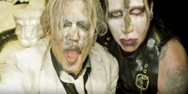 See MARILYN MANSON's NSFW 'SAY10' Video Featuring JOHNNY DEPP
