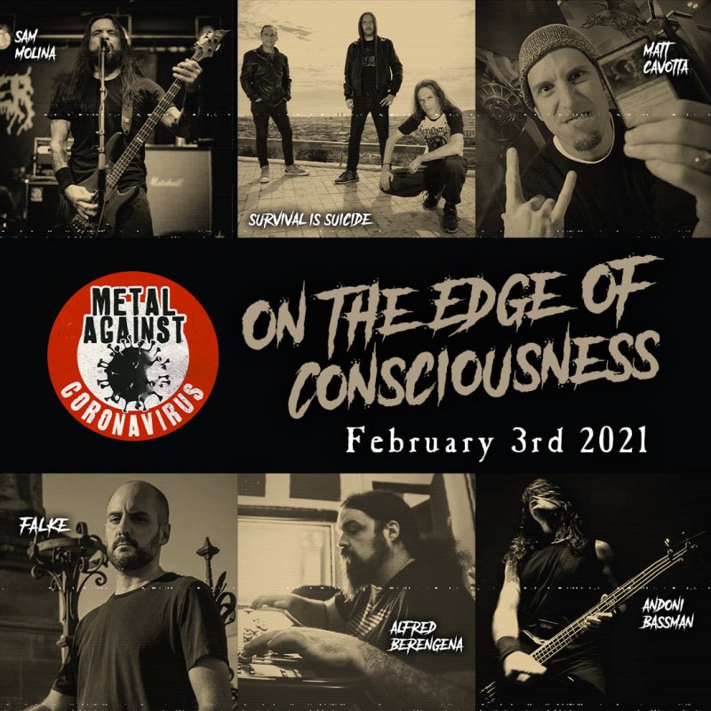 Metal Against Coronavirus Project - Feat. SURVIVAL IS SUICIDE - Single 'On the Edge of Consciousness' Out Now!