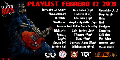Hurricaine of Saturn, Metalomaniacs, Hierarchy - Streaming At Estación Rock play list!