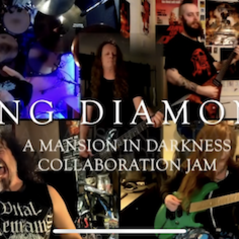 KING DIAMOND'S "A MANSION IN DARKNESS" QUARANTINE COVER COLLABORATION FEATURES MEMBERS OF LET US PREY & MORE