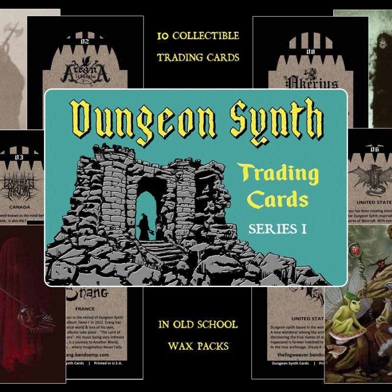 New Promo: Dungeon Synth Trading Card Series Out Soon from Dark Age Productions
