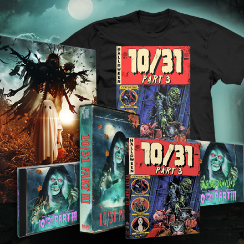 Rocky Gray (Living Sacrifice/Former Evanescence) Halloween Anthology '10/31 Part III' Is Available For Pre-Order
