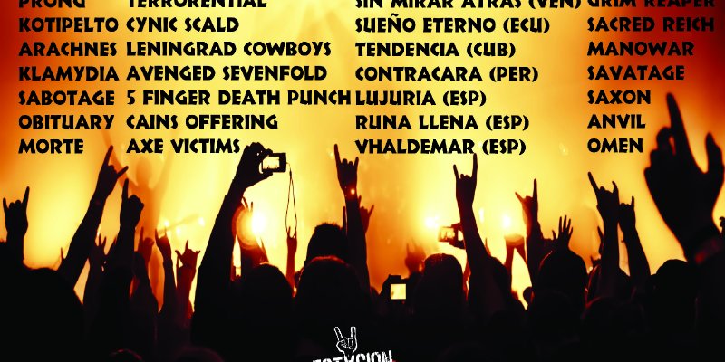 ARACHNES, CYNIK SCALD, VHALDEMAR, And TERRORENTIAL - Streaming At Estación Rock play list March 19!