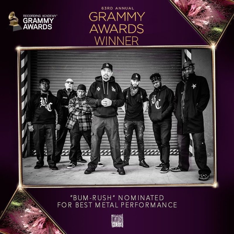 BODY COUNT WINS &ldquo;BEST METAL PERFORMANCE&rdquo; AT THE 63RD ANNUAL GRAMMY AWARDS
