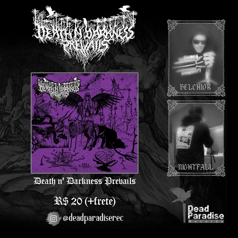 DEATH N ’DARKNESS PREVAIL:“ In the Name of Lust and Sin” is now available, get it now!