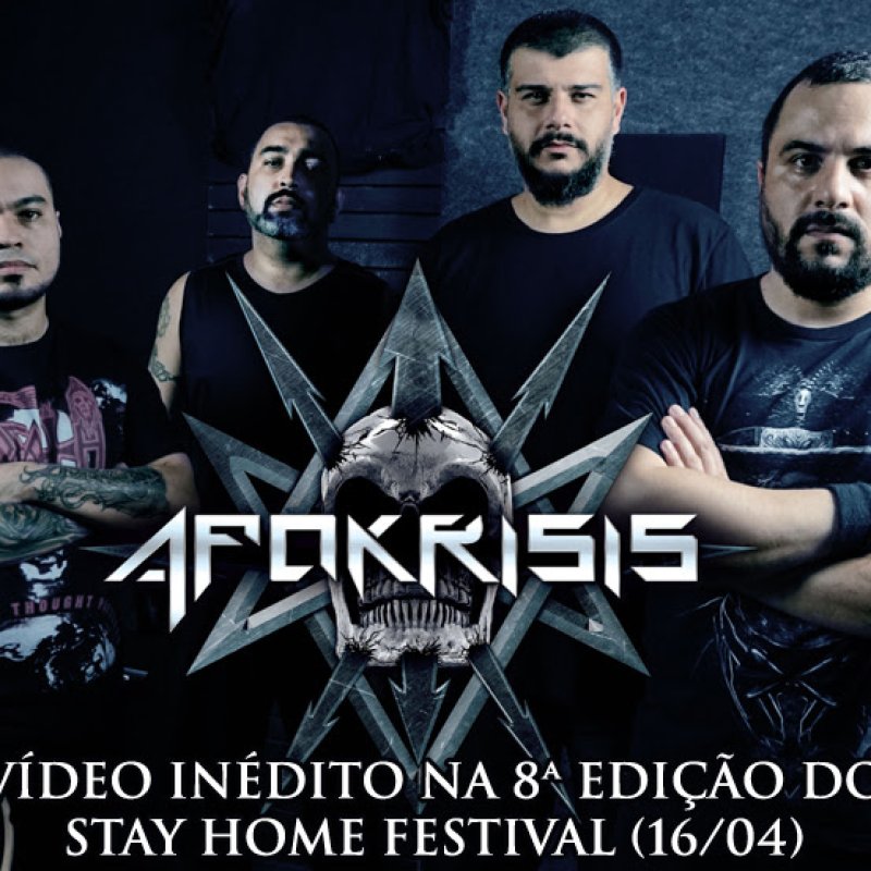 APOKRISIS at the 8th Edition of the Stay Home Festival this Friday (04/16)!
