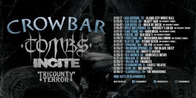 TOMBS: US Tour With Crowbar To Begin This Weekend!
