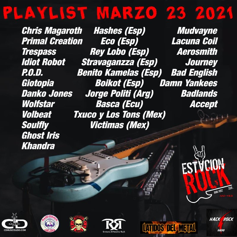 CHRIS MARAGOTH, WOLFSTAR and IDIOT ROBOT - Streaming At Estación Rock!
