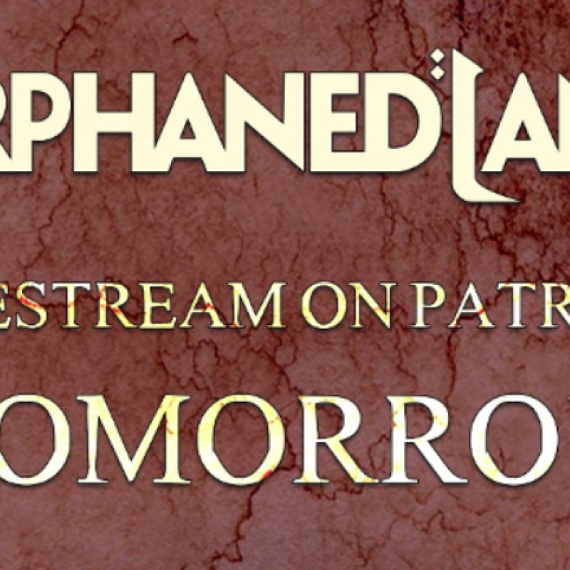 Orphaned Land Announces Live Stream On Wednesday, April, 28th