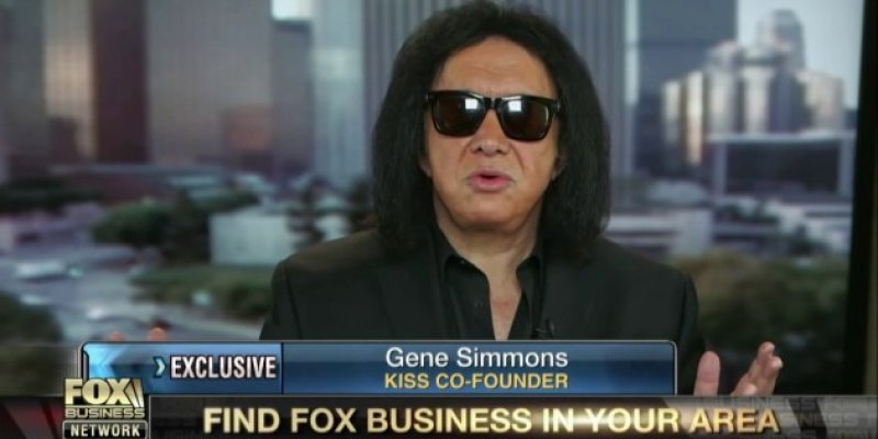 KISS' Gene Simmons Banned For Life from FOX News For Inappropriate Behavior
