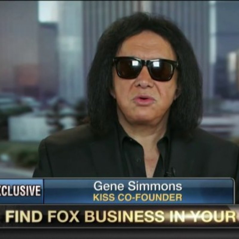 KISS' Gene Simmons Banned For Life from FOX News For Inappropriate Behavior