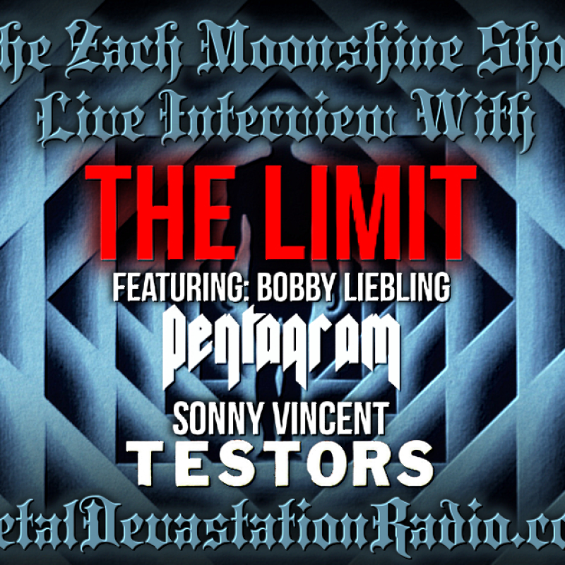 The Limit (Bobby Liebling & Sonny Vincent)  - Interview 2021 - The Zach Moonshine Show