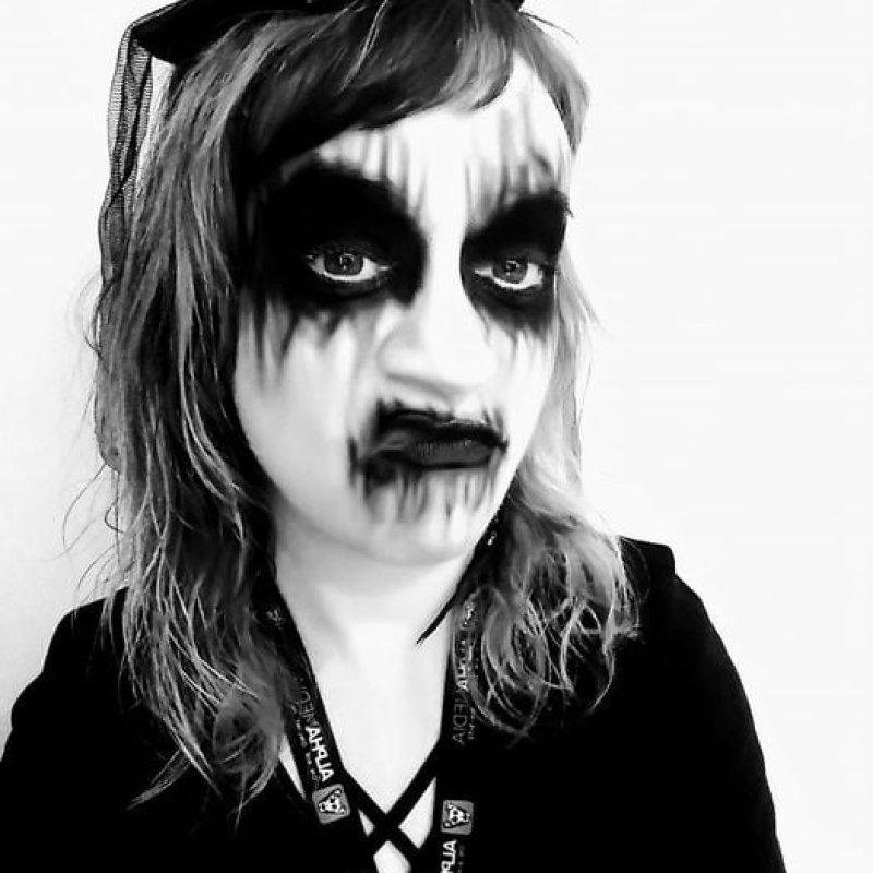 Corpse Paint Black Metal Tutorial 