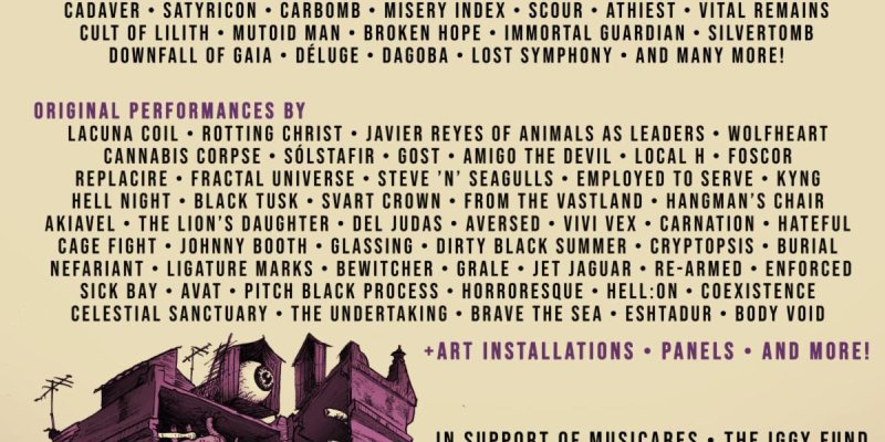 SLAY AT HOME FESTIVAL Kicks Off This Weekend with Members of Megadeth, Incubus, Killswitch Engage, Lacuna Coil, Animals As Leaders, Carcass, Periphery and Many more!