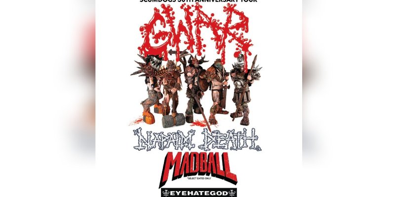 GWAR announces "Scumdogs 30th Anniversary Tour"